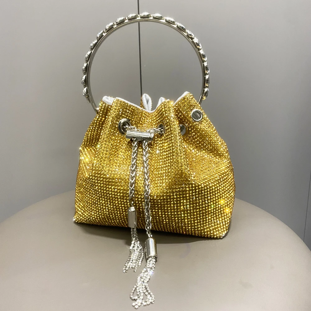 Se68678484871468c9e762486ca769aedU Purses and handbags bags for women luxury Designer bucket clutch purse evening banquet bag Crystal rhinestone shoulder bag Mallzona