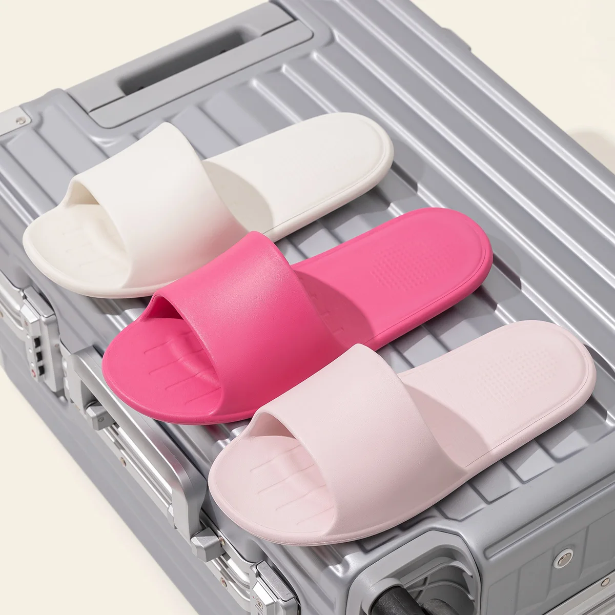 EVA Convenient Slippers Easy To Fold Travel Indoor Slippers Comfortable Light Casual Slippers - 2