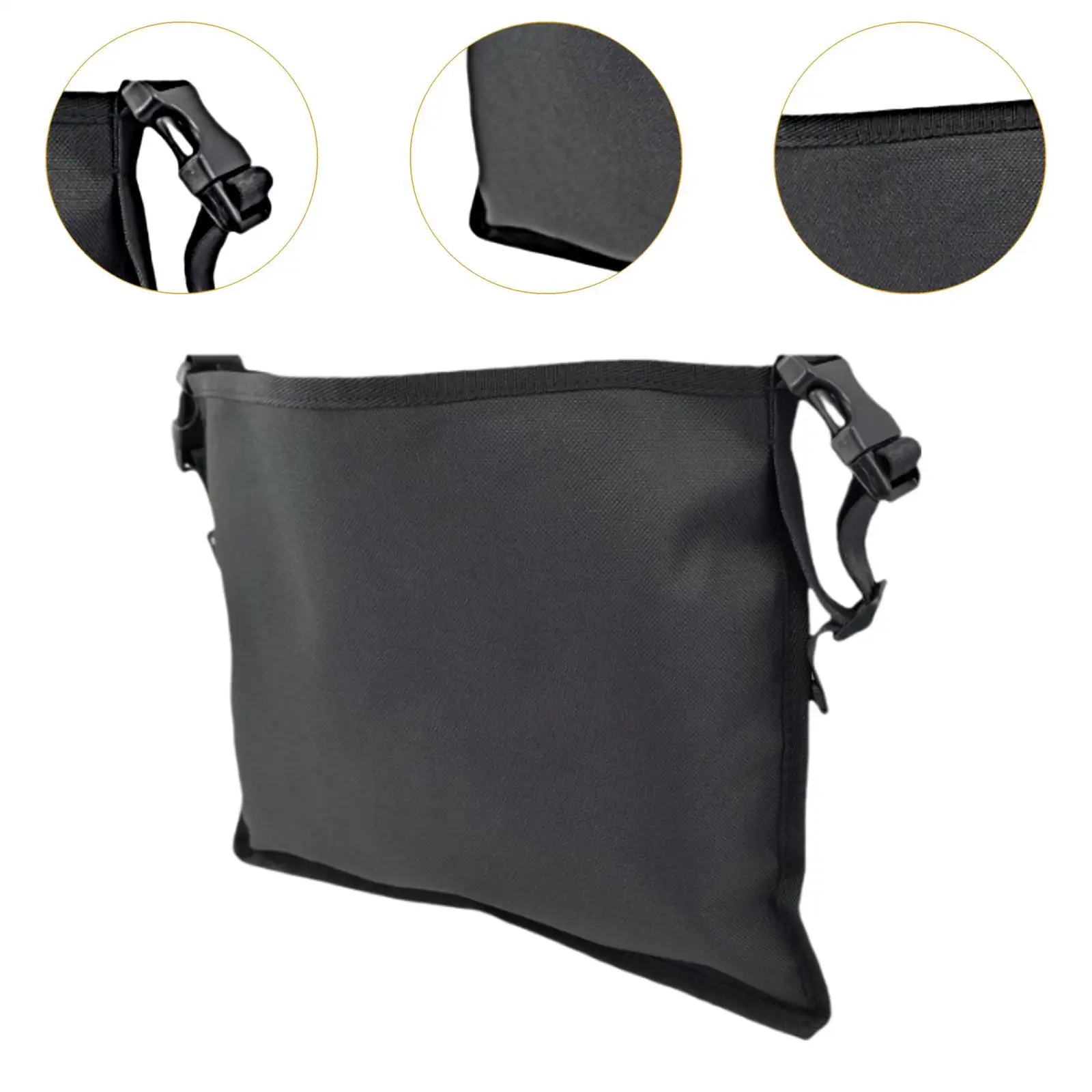 Wheelchair Bag Hang on Back Walker Organizer Bag for Travel Walking Outdoor