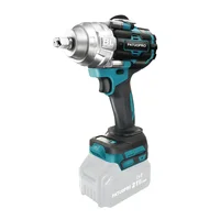 21V Brushless Electric Impact Wrench 2000N.m Max Rechargable Wrench Handheld Power Tool for Makita 18v Battery(No Battery) 1