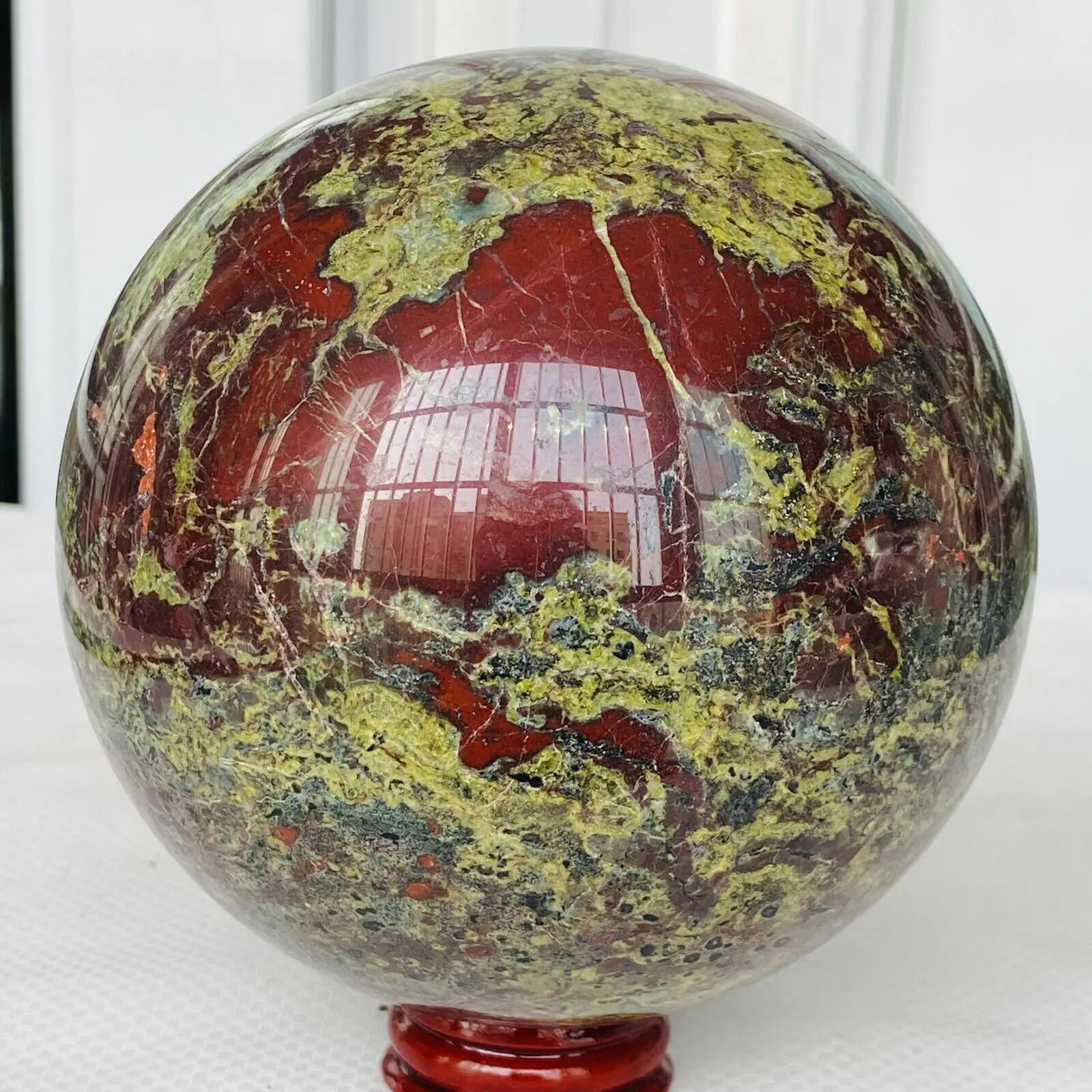 

Натуральный Драконий кровь Камень кожа хрустальный шар рейки лечение