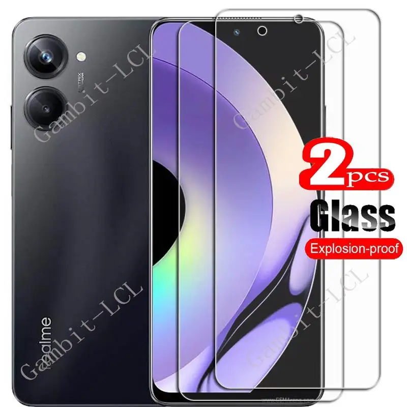 

2 шт. для Realme 10 Pro 6,72 "закаленное стекло, Защитная пленка для Realme10Pro Realme10 10Pro RMX3663 RMX3660, защитная пленка для экрана