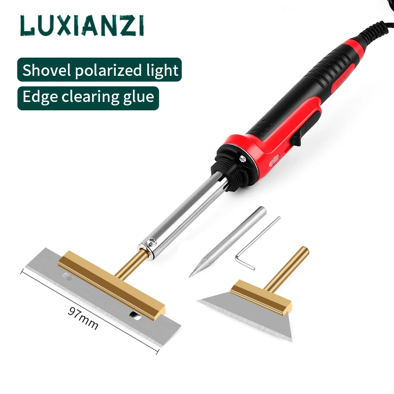 LUXIANZI 936 T Soldering ron Heating Blade For Mobile Phone Glass Back Cover Removal Cleaning ​Tool Fingerprint IC Repair Tool