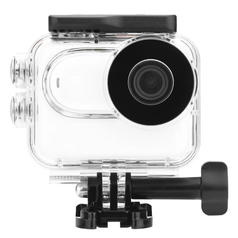 브래킷 액세서리가 있는 다이빙 보호 상자, 수중 커버, 내압 수중 하우징 케이스, Insta360 GO3 용, 60m