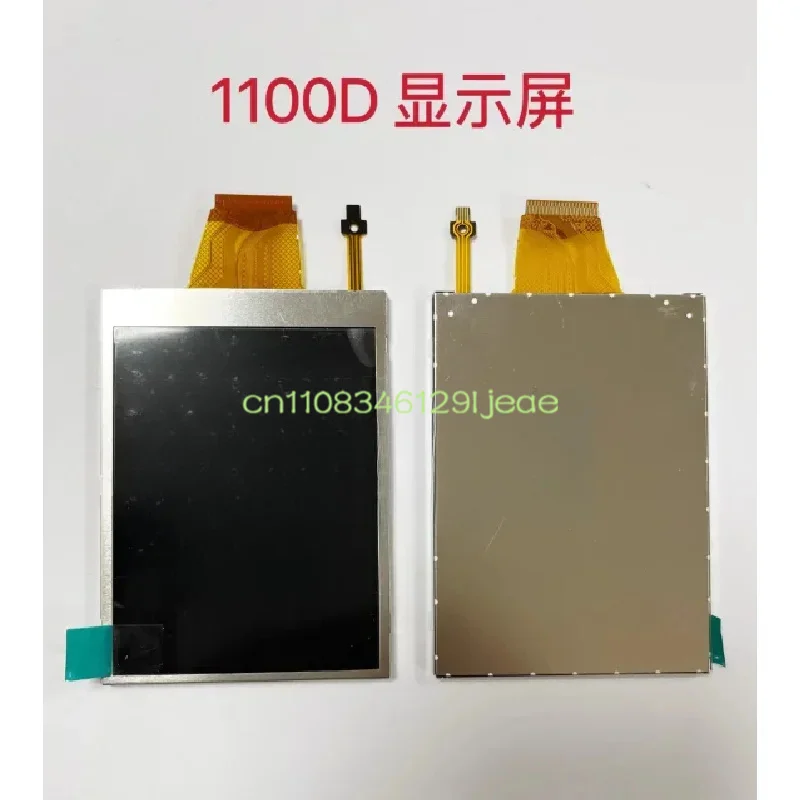 캐논 EOS 1100D Rebel T3 Kiss X50 카메라 수리 부품용 백라이트가 있는 새로운 LCD 디스플레이 화면
