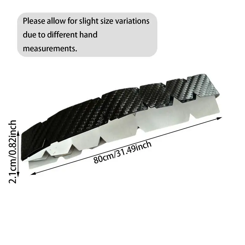 Paddle Protection Tape 31.5 Inch Paddle Head Edge Guard Racket Anti-Scratch Frame Protection Sticker Frame Guard