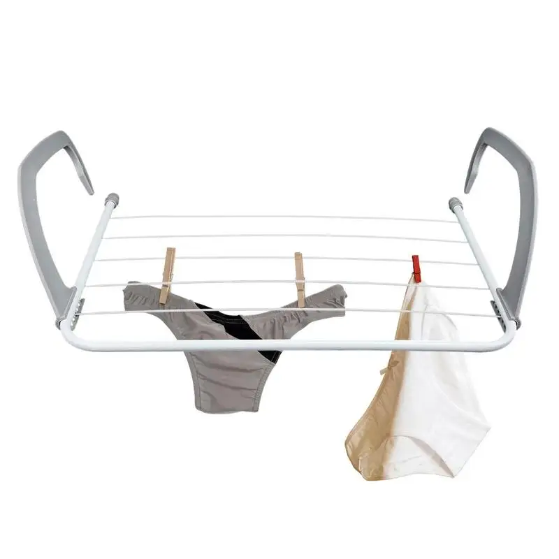 

Wall Mounted Drying Racks Collapsible Foldable Design Laundry Dryer Holders Laundry Clothes Drying Racks For Garden Bathroom