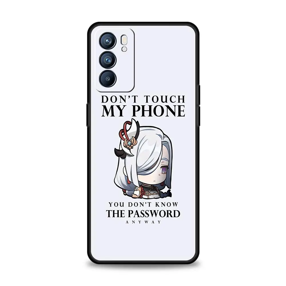 Kawaii Cartoon Genshin Impact Phone Case Cover