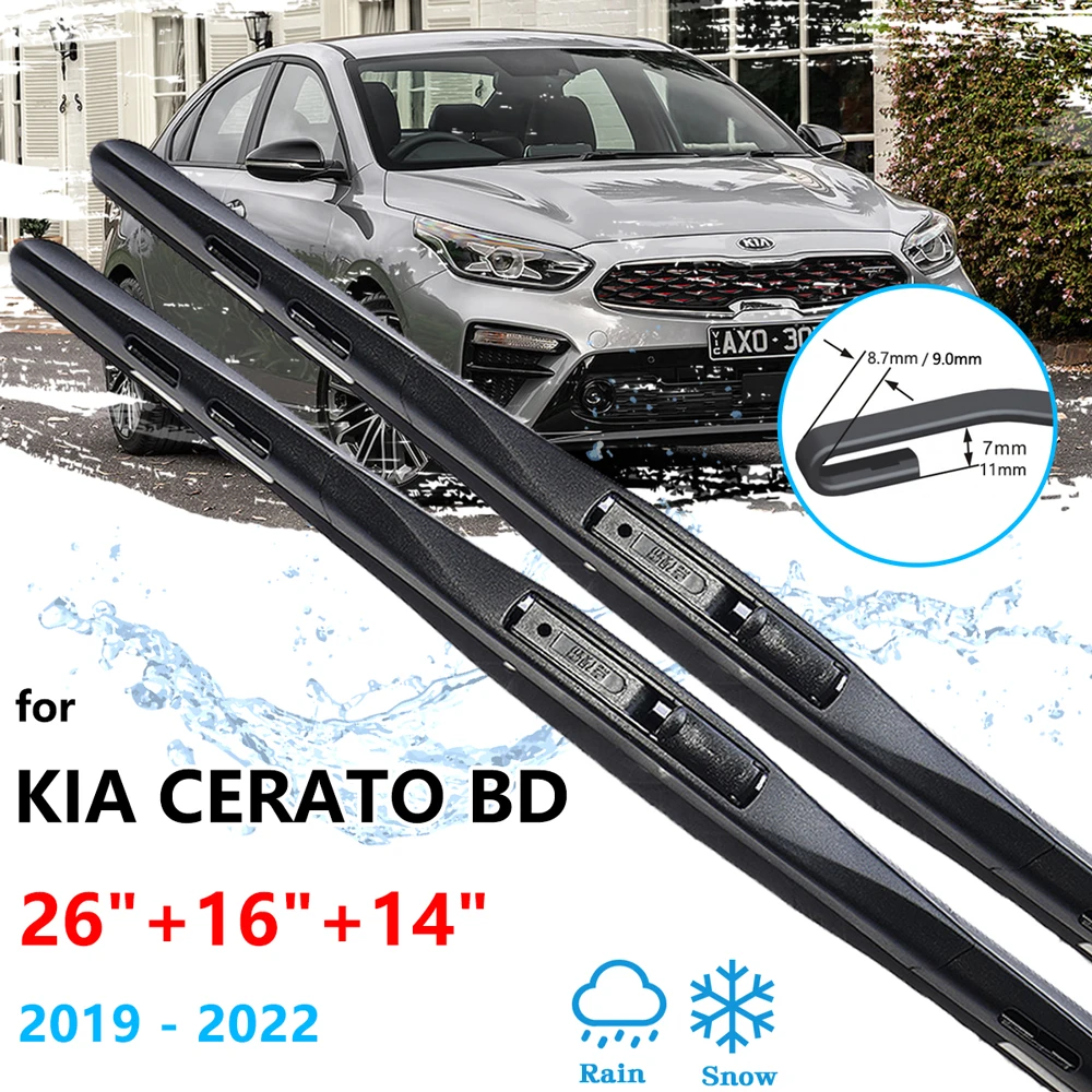 For Kia Cerato K3 Bd Mk3 2019 2020 2021 2022 Sedan Hatchback Car Front