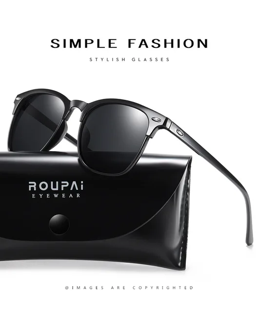 Vintage Sonnenbrille Herren Damen - Retro Pilotenbrille Mit UV400 Schutz