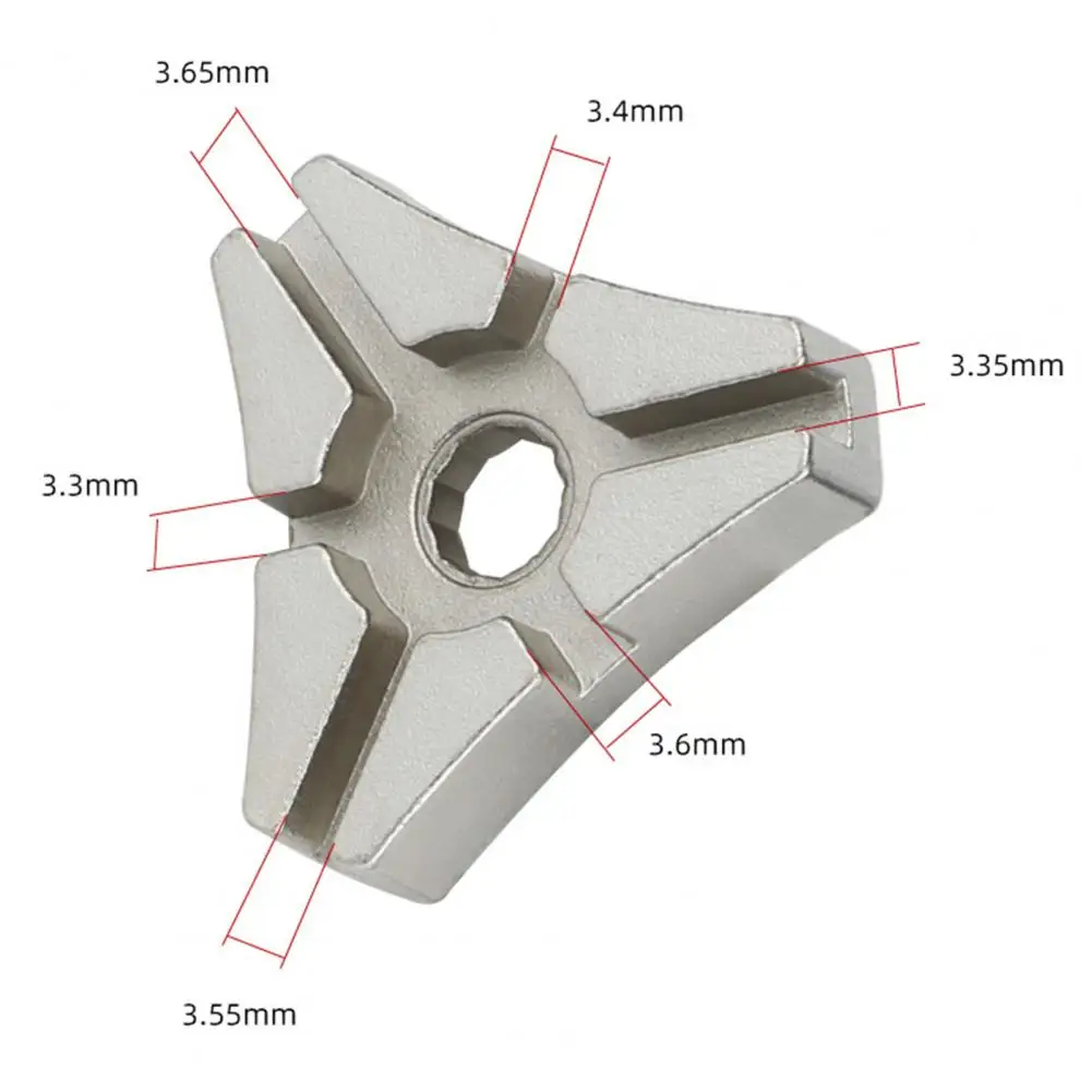

Convenient Carbon Steel 6 Slots Mountain Bike Screwdriver Spanner Bike Supplies Spoke Wrench Bicycle Spoke Spanner
