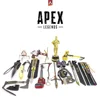 15pcs/set Apex Legends Heirloom Octane Weapon Kunai Anime Game Keychain Weapon Model Royal Katana Boy Holiday Birthday Gift Toys 5