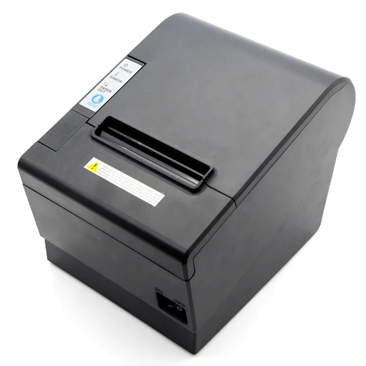 

Auto Cutter 80mm Thermal Bill Receipt POS Printer with USB Port Ethernet Port for Restaurant and Supermarket