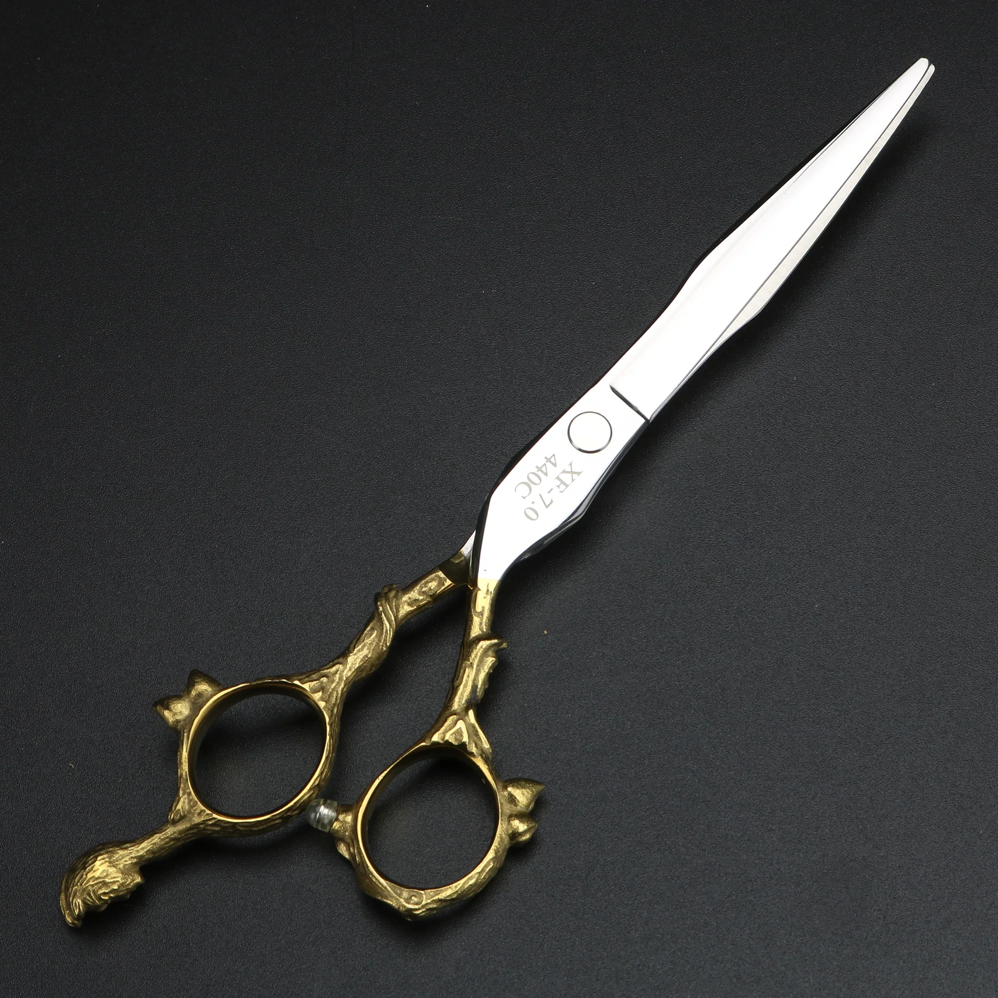 XUAN FENG Profi Friseurschere 6 Zoll – Japanischer 440C Stahl, Inkl. Ausdünnschere & Zubehör