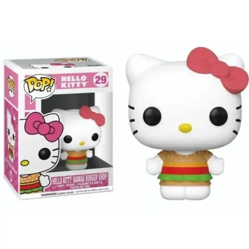 thumbnail image 1 of Figura de Hello Kitty (2024), 4 estilos, modelo coleccionable de anime, figura de gato, juguetes, adornos, regalos de Navidad., 1 of 5