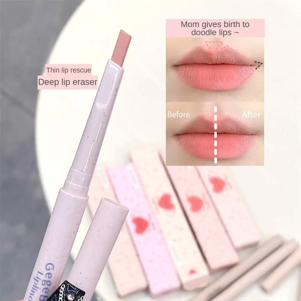 Soft Fog Lipliner Outlines The Lip Shape, not Easy To Fade, not Take Off Makeup, Five-color Lasting Lip Pen Nude Pink Lip Liner 5