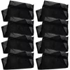 8 Pcs Produce Black Laundry Bag Travel Garment Mesh Net Polyester Sock Bags for 3