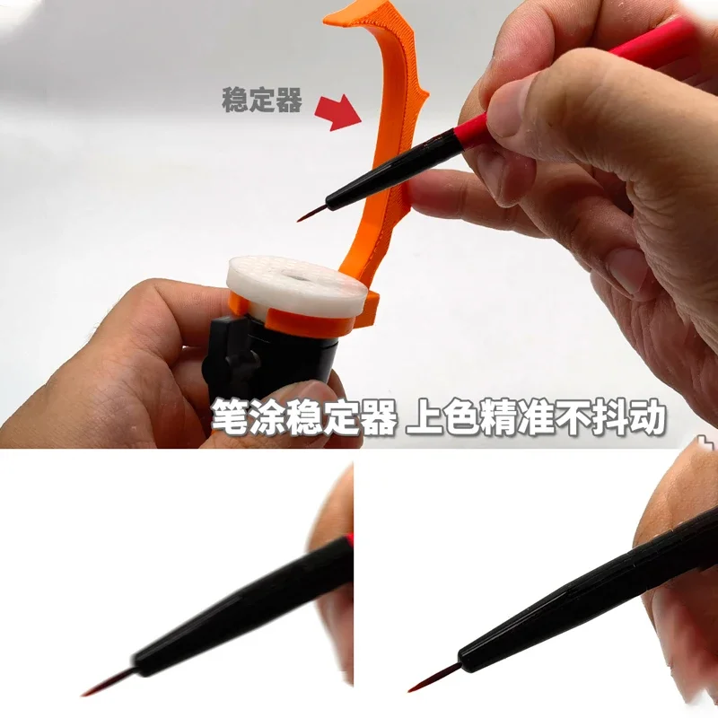 Mini Hand-held Painting Bracket Model Coloring Tools 360&deg; Rotating Stable Tool Model Tools For Model Tools Hobby DIY