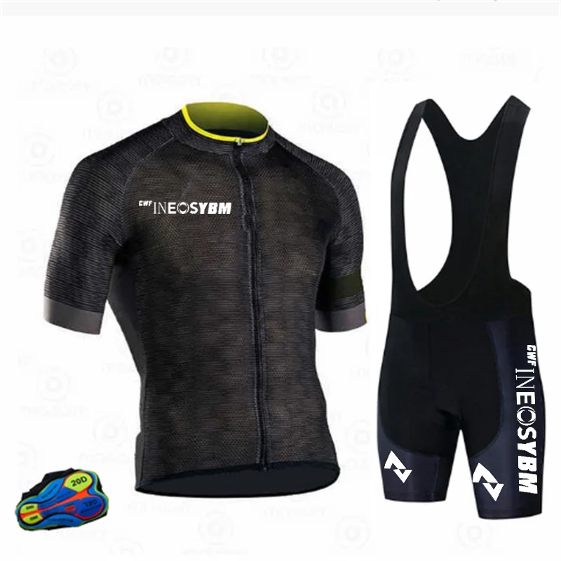 20D Bib Set MTB Uniform Bike Clothing 2022 Cycling Jersey Quick Dry