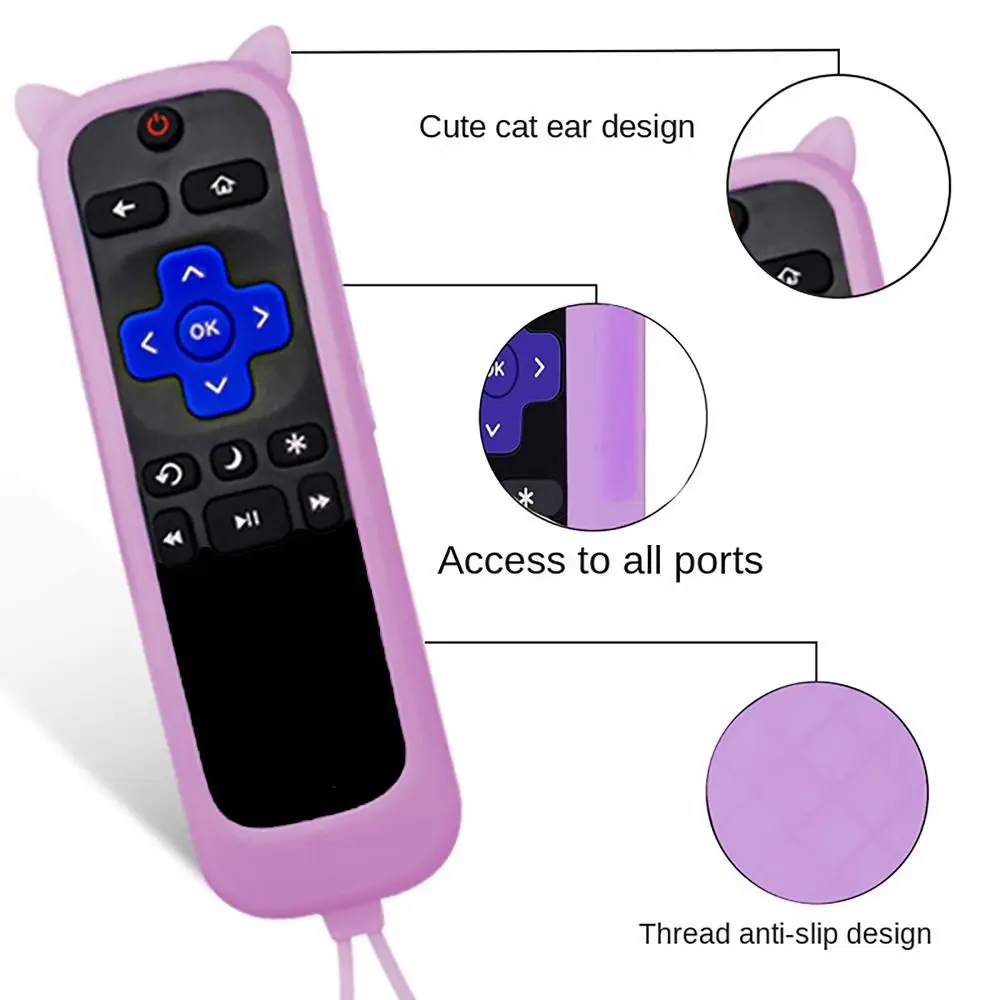 Luminous Silicone TV Remote Control Cover