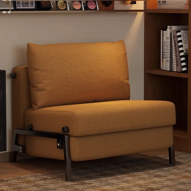 New Model Foldable Dual Purpose Single-Person Space Saving Small Apartment Extendable Bed Balcony Extendable Sofa