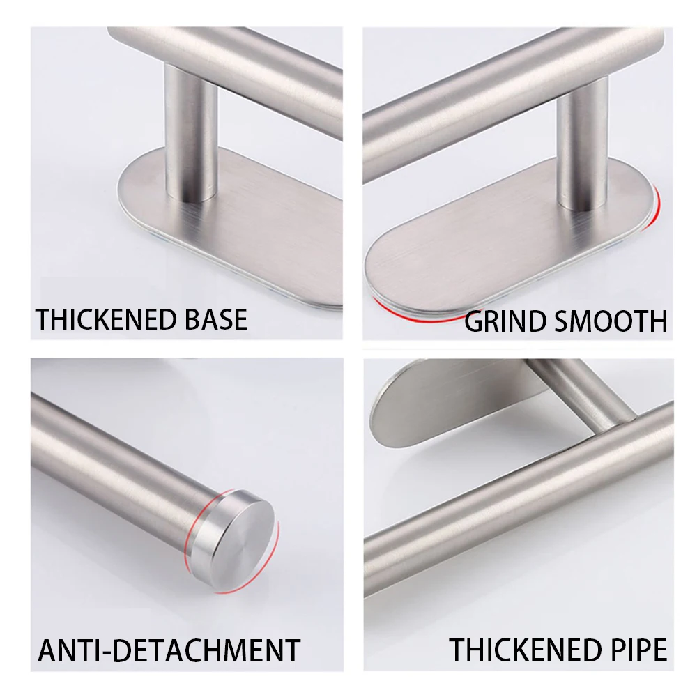 Toilet paper rack Toilet paper holder Toilet roll holder Stainless Steel Shelf Wall-mounted Perforated Roll Paper Bath Ball Rack Creative Toilet Paper Rack Toilet Bathroom Appliances