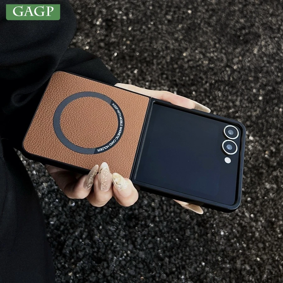 Luxury Ultra-Thin Business PU Leather Magnetic Case