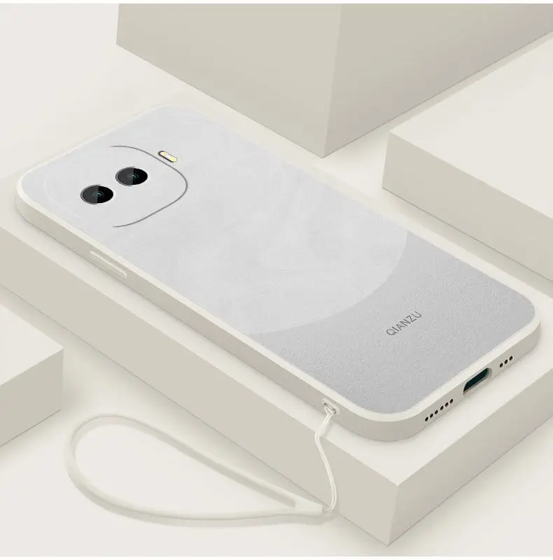 Ultra-Thin Liquid Silicone Anti-Fall Bumper Case - Soft, All-Inclusive Protection