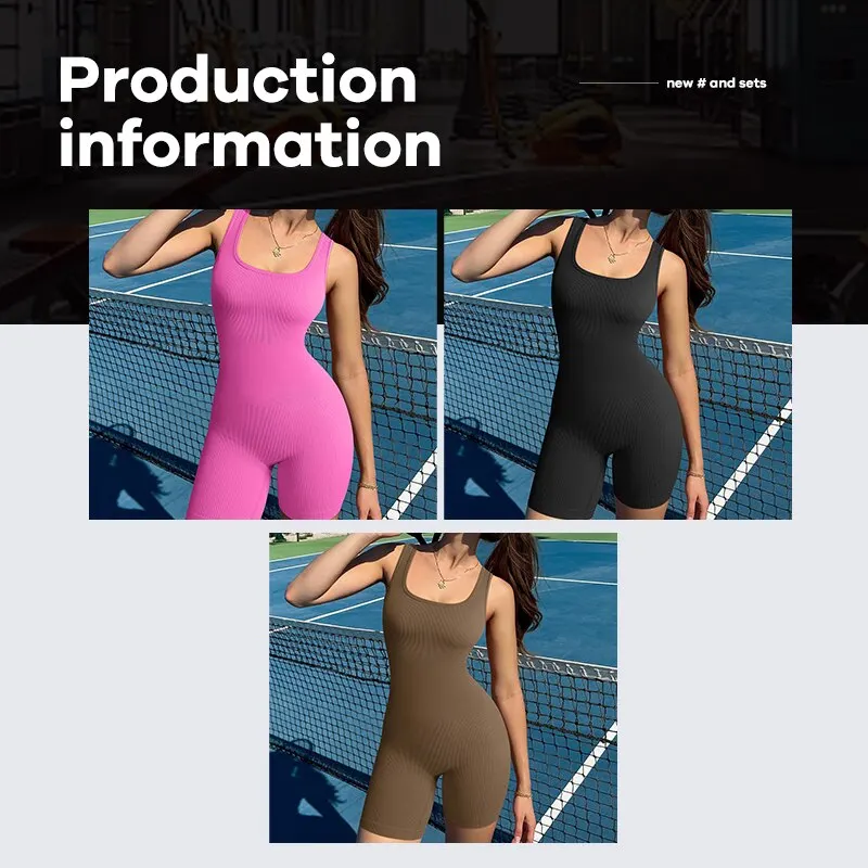 Women's Seamless One-Piece Gym Bodysuit