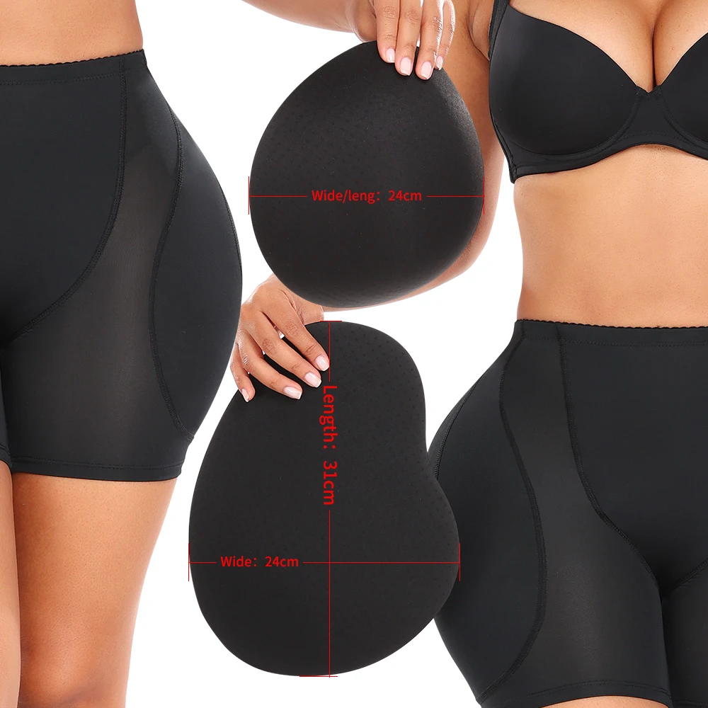 New Butt Lifter Padded Shapewear Panties Women Sexy Thicker Hip Enhancer Fake Ass Plump Hips Underwear Shorts Booty Boyshorts