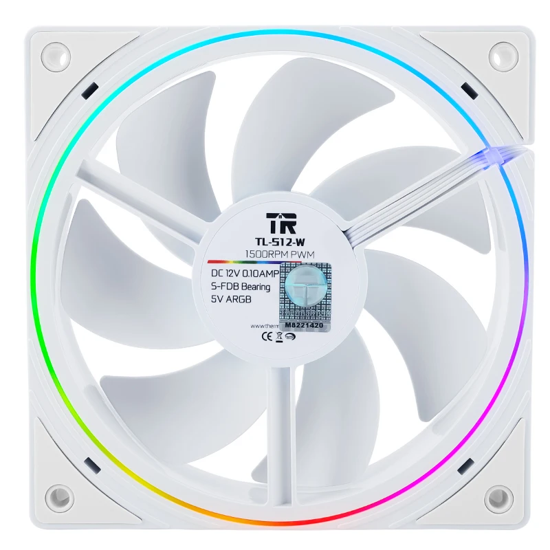 Thermalright Tl-s12 120 mm Halo Ventilador de Refrigeração 5v 3pin Argb Fan pc Gamer 360 ° Requintado Efeito de Luz Case do Computador Ventilador Ventilador Ventilador - Imagem 6