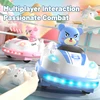 JJRC Q180 Children Remote Bumper Car Sound And Light music Parent-child Competitive Interaction Go Kart Battle Boy Toy for Gift 4