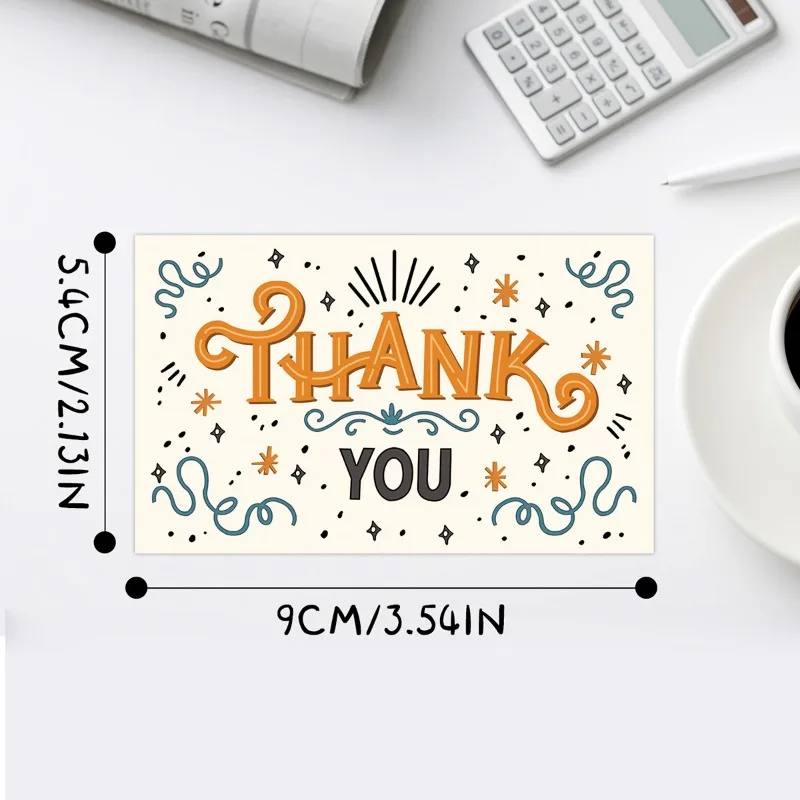 50 piece set thank you card gift holiday greeting cards wedding business party invitation card flower shop gift cards
