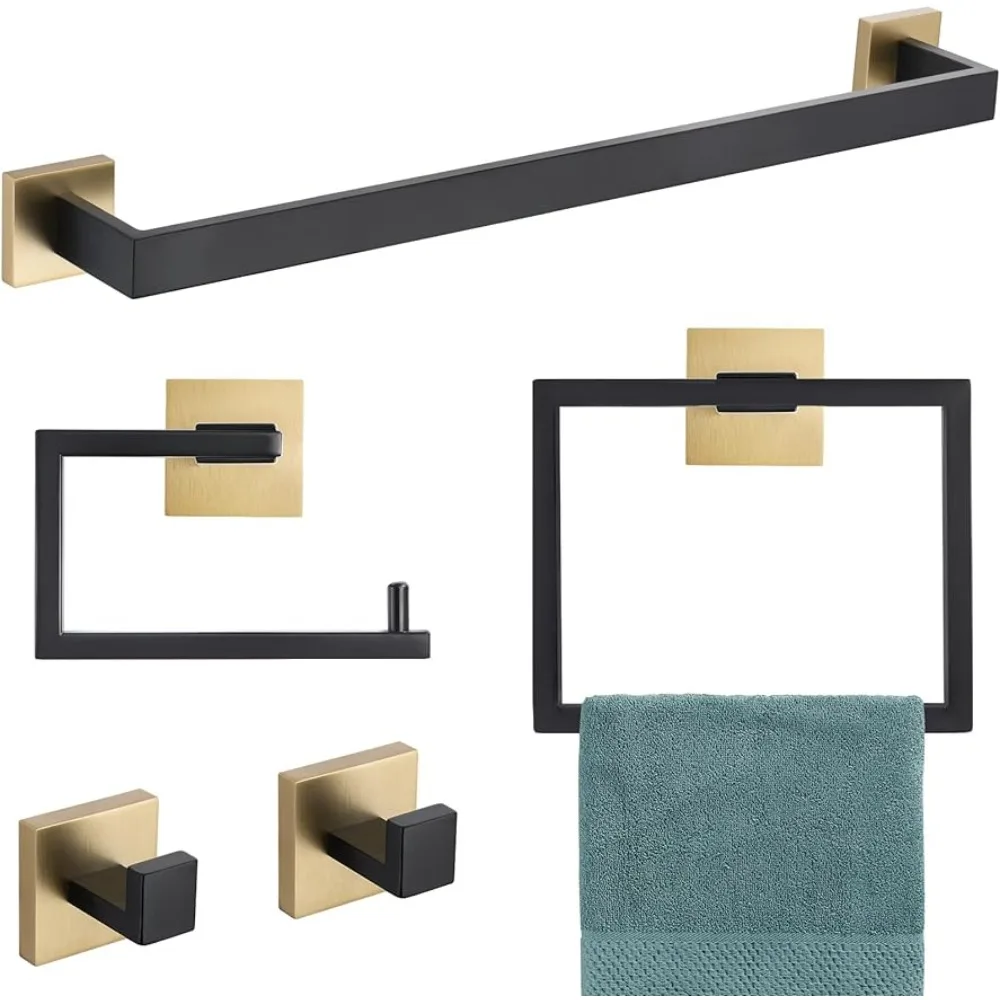 5-piece-bathroom-hardware-accessories-set-236-inch-towel-rack-sets-modern-towel-ring-kit-stainless-steel-wall-mounted