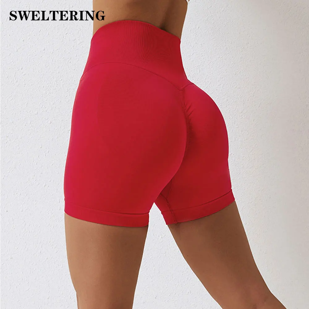 Seamless Shorts for Women Push Up Booty Workout Shorts