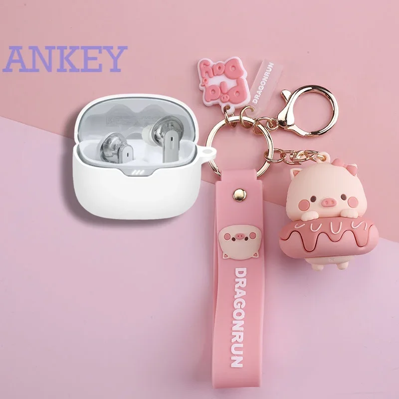 Per Jbl Tune Beam / Tune Buds / Flex Case Protettivo Cute Cartoon Cover Bluetooth Auricolare Shell Cuffie Portatili