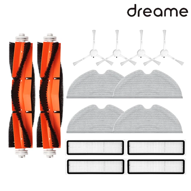 Xiaomi Dreame D9 Dreame Bot L10 Pro Main Side Brush Mop Cloths Hepa Filter Trouver Robot LDS Vacuum-Mop Finder Spare Parts White Suit 3
