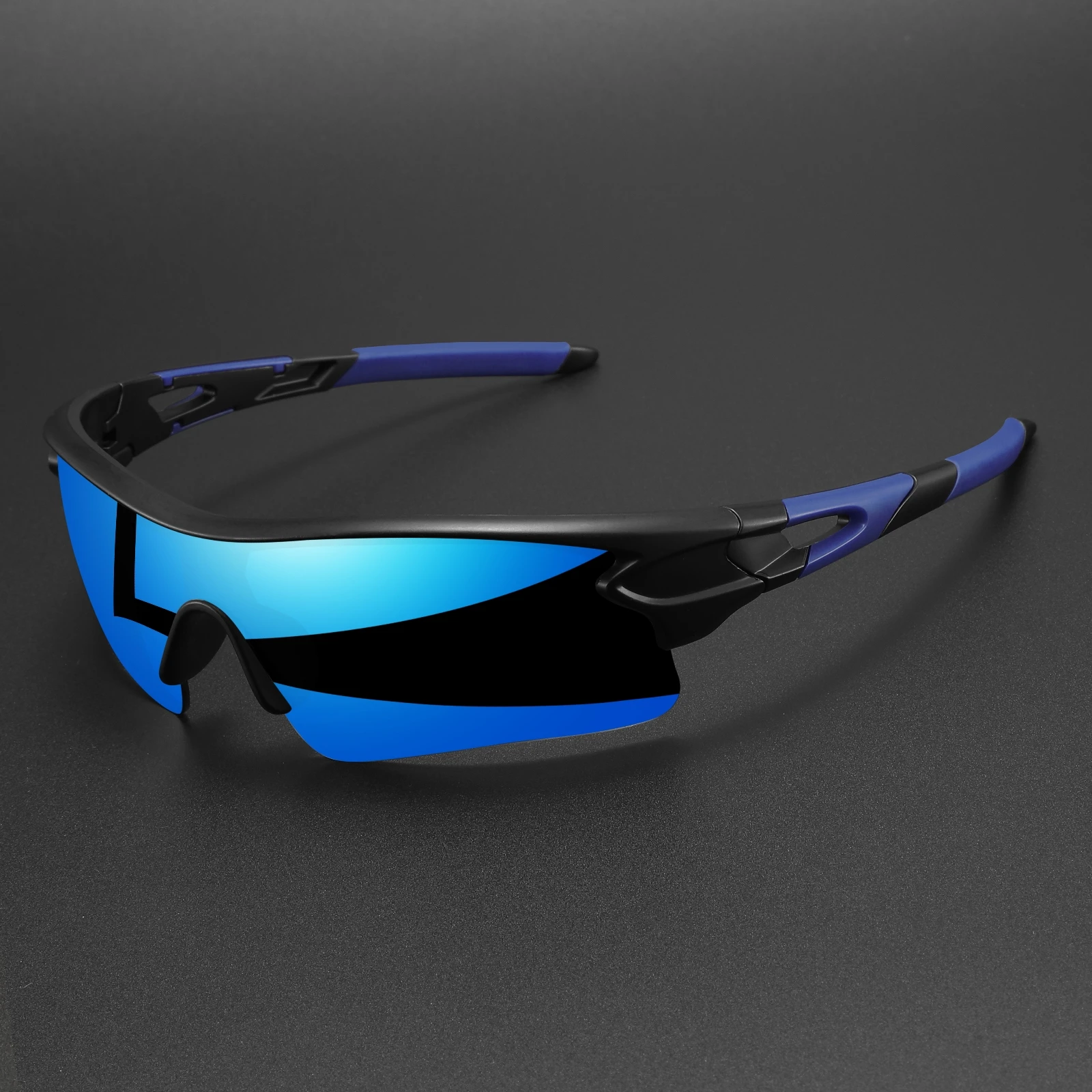 Neue UV400-Schutz-Sportbrille – leichte Vollabdeckungslinse, Unisex-Wickelbrille für Radfahren, Wandern und den täglichen Gebrauch – Detail 10