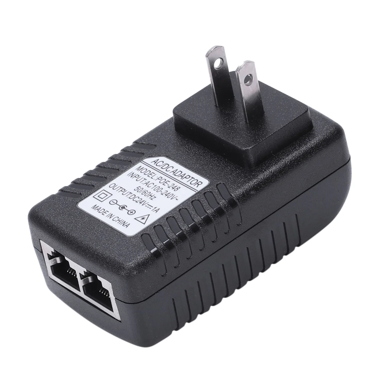 

Адаптер питания Ethernet POE для IP-камеры (24 В/1 А, вилка стандарта США)