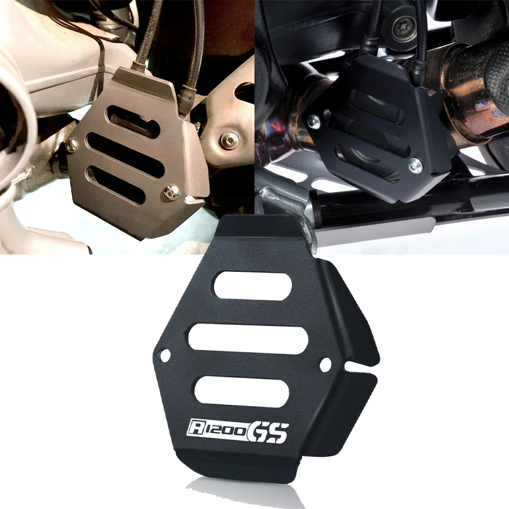 

FOR BMW R1200GS Adventure 2010 2011 2012 2013 GS 1200 Motorcycle Accessories Aluminum Exhaust Flap Cover Protector