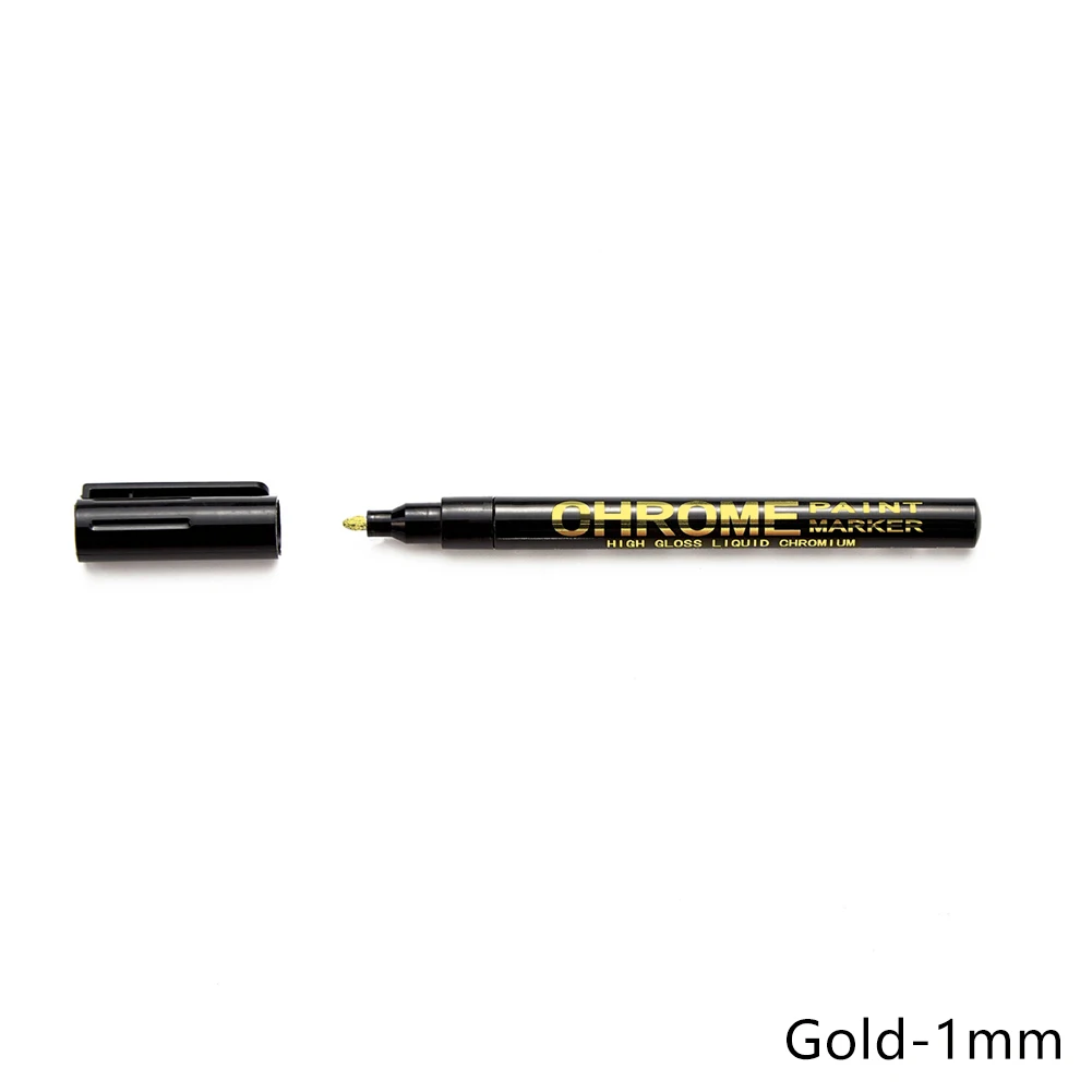 Silver Liquid Chrome Mirror Marker Pen - Electroplating & Waterproof for Hand-repair & Craftwork