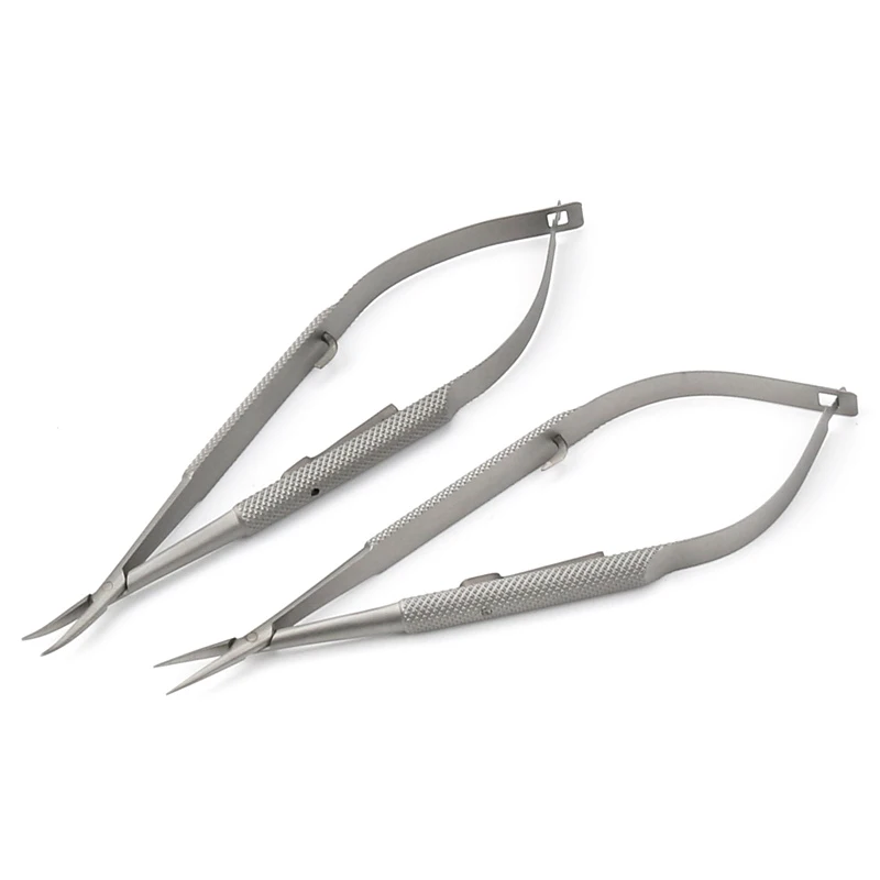 

Microsurgical needle holding instrument locking needle holding double eyelid tool ophthalmic needle holder clip