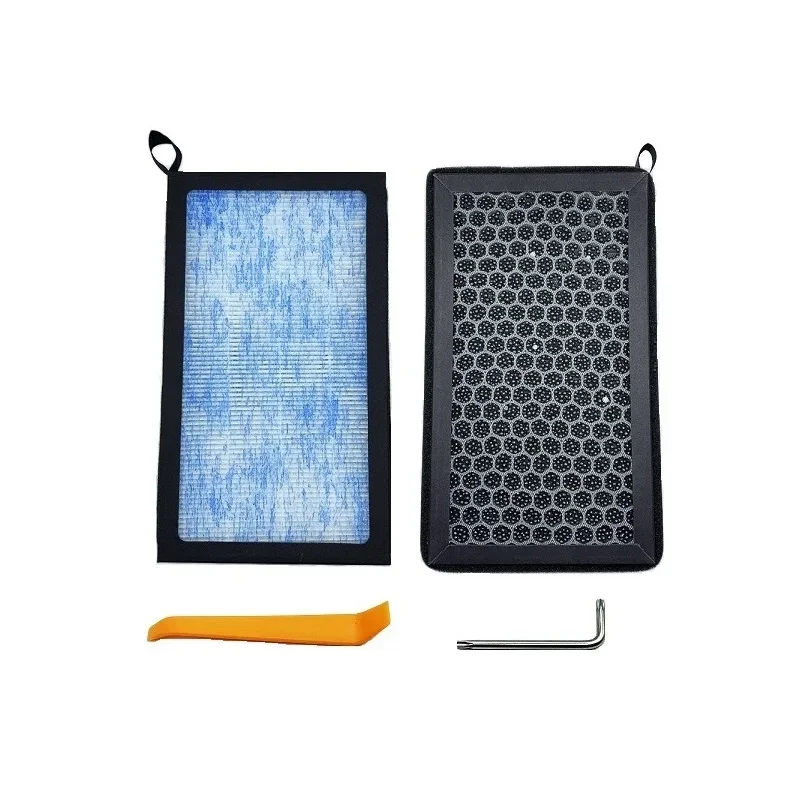 Filtration Activated Carbon Filter Fit For Tesla Model 3/Y HEPA Air Filter Conditioner Replacement Kit