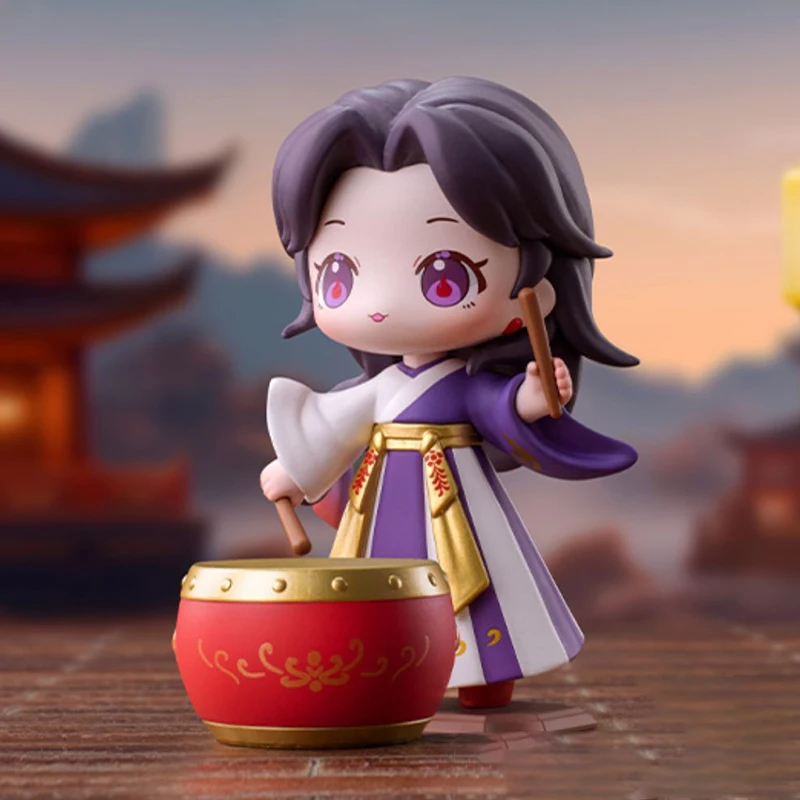 thumbnail image 1 of POP MART Sword and Fairy Chinese Musical Instrument Series Blind Box Mystery Box Guess Bag Toys Doll Cute Anime Figure Desktop, 1 of 5