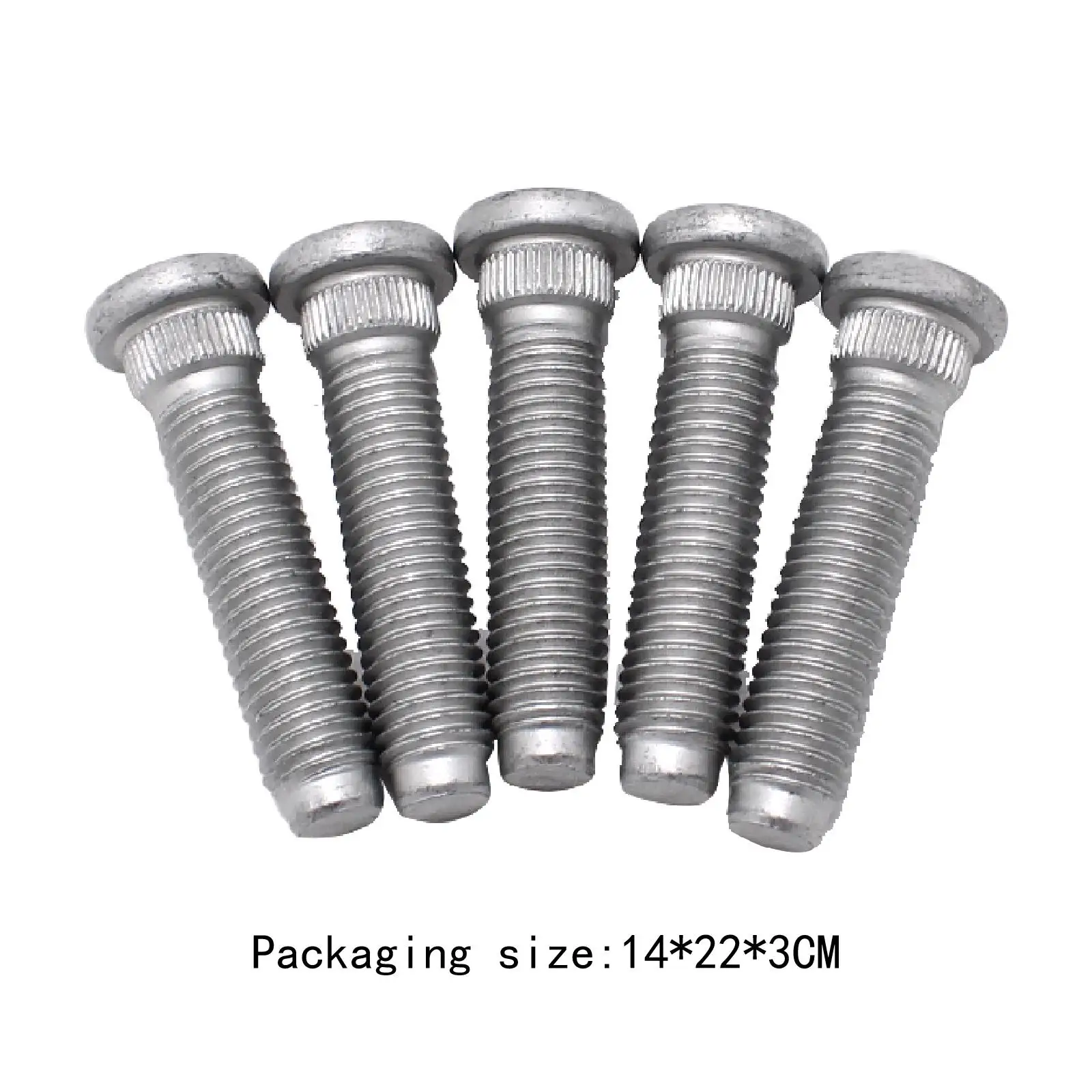 Wheel Hub Bolt 5 Pieces Sturdy Repair Supplies Accessories Replaces