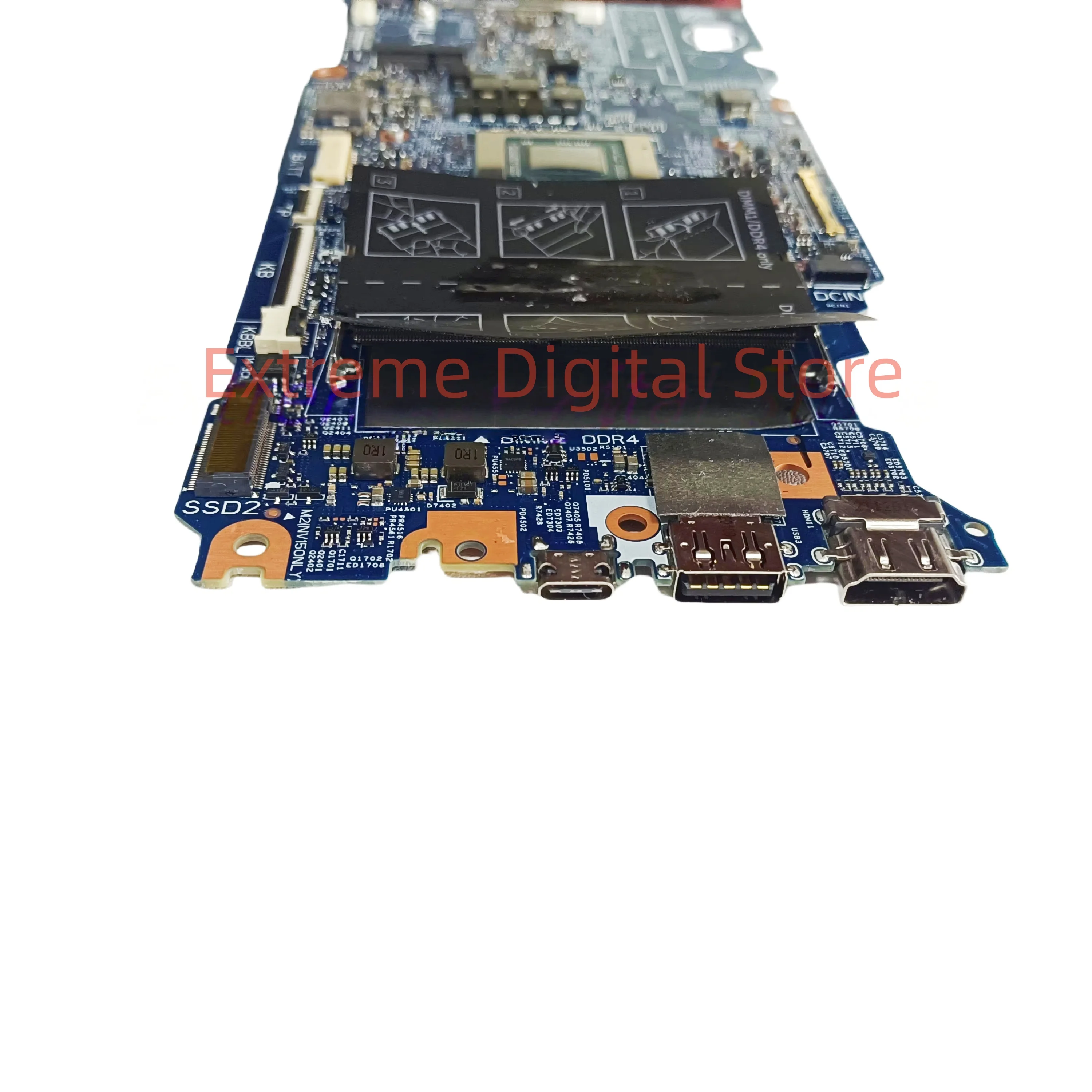 For Dell Inspiron 5515 Laptop motherboard 203076-1 with CPU R3