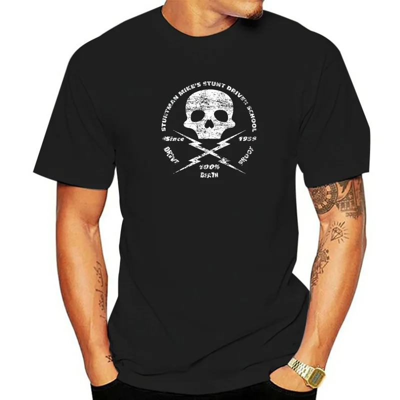 Stuntman Mike Vintage T Shirt Quentin Death Film Jungle Tarantino Proof Julia 013543_voghion.com
