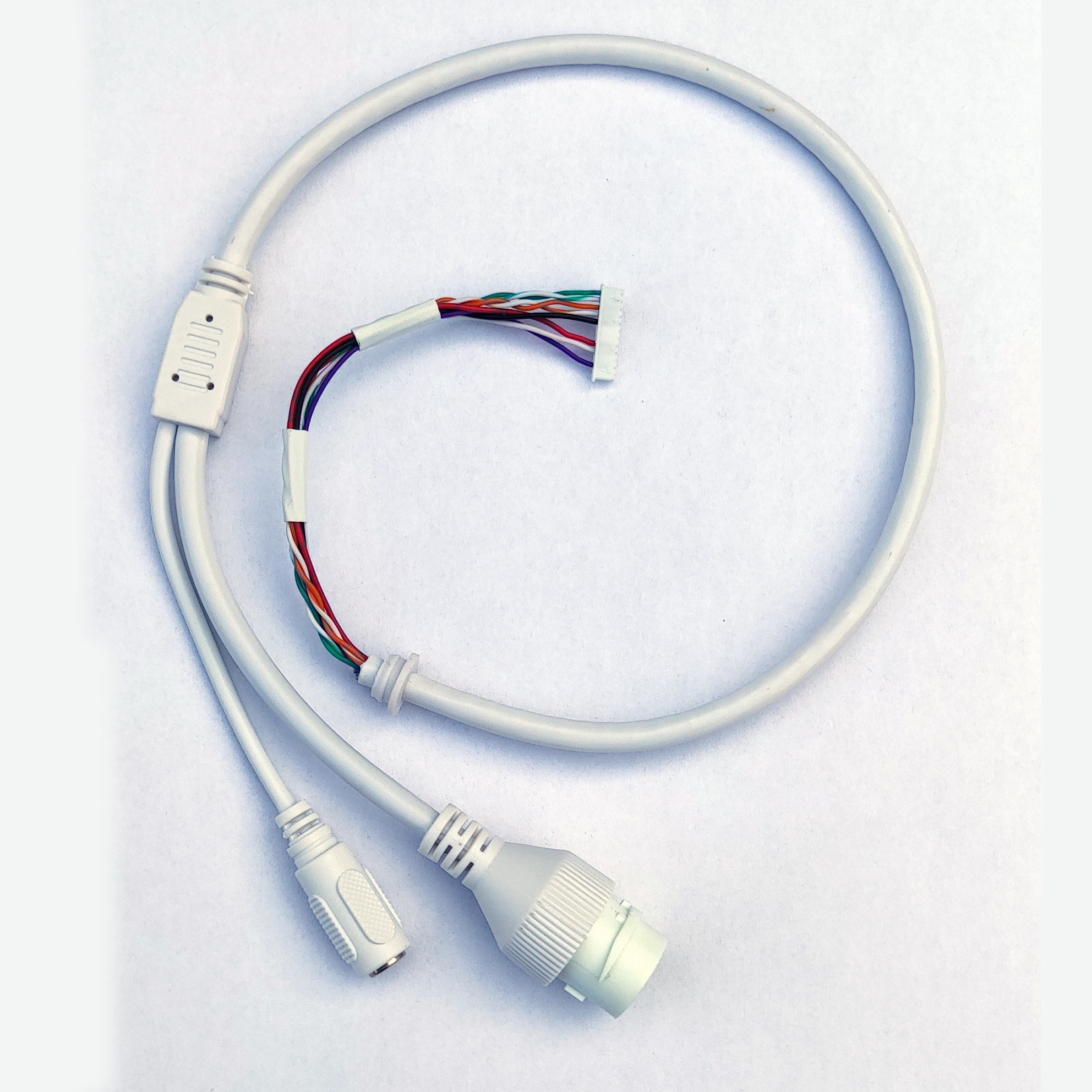Ethernet  Lan PoE Cable RJ45 Network Cable 12 Pin 8 core For dahua ip dome camera 2