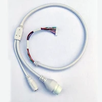 Ethernet  Lan PoE Cable RJ45 Network Cable 12 Pin 8 core For dahua ip dome camera 2