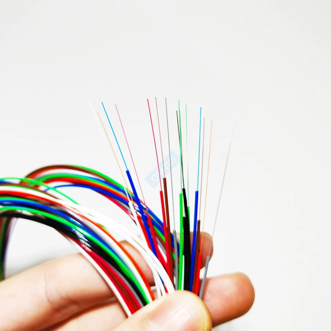 5pcs/lot 0.9mm Steel Tube Fiber Optic PLC Splitter 1x2 1x4 1x8 1x16 No Connector Mini 1*8 Fbt Splitter Fbt Coupler